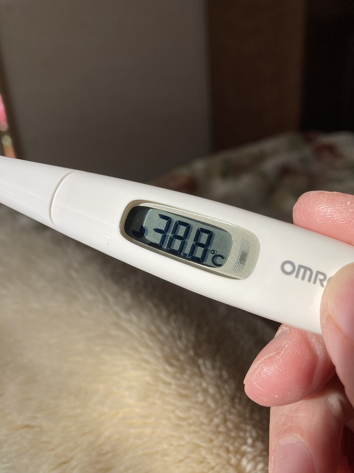 インフルエンザで高熱