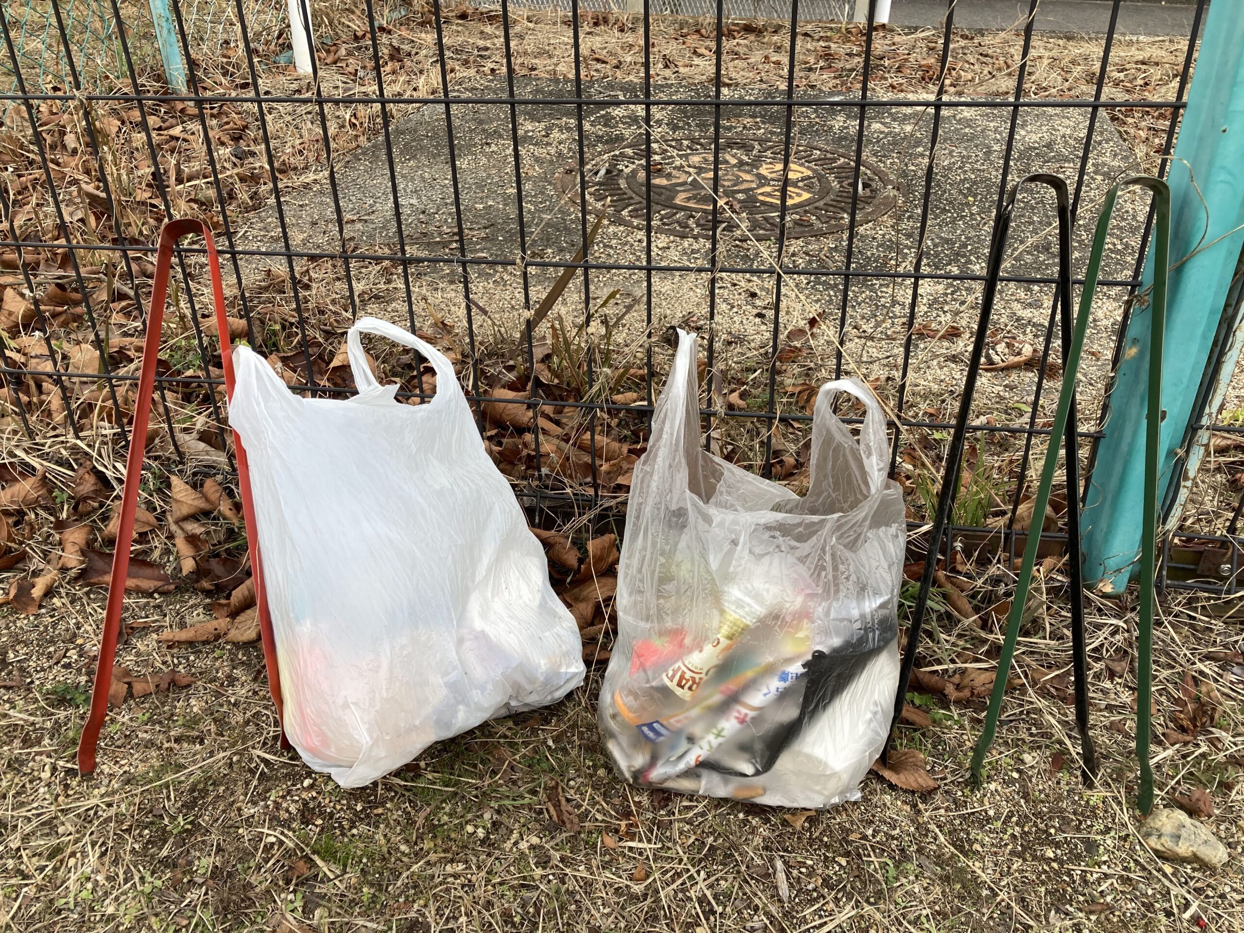 1月4日のごみ拾い