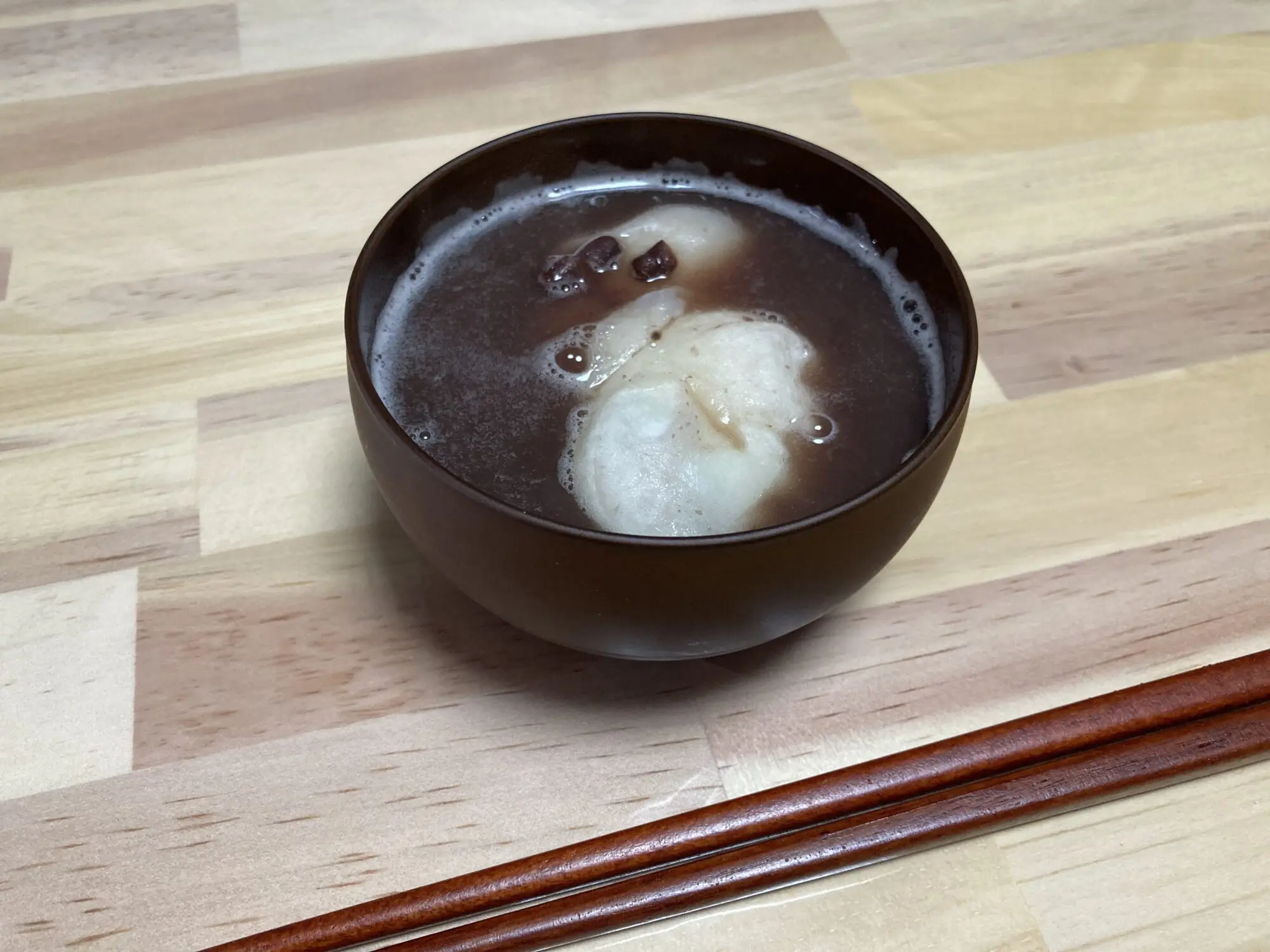 1月4日に食べたお汁粉