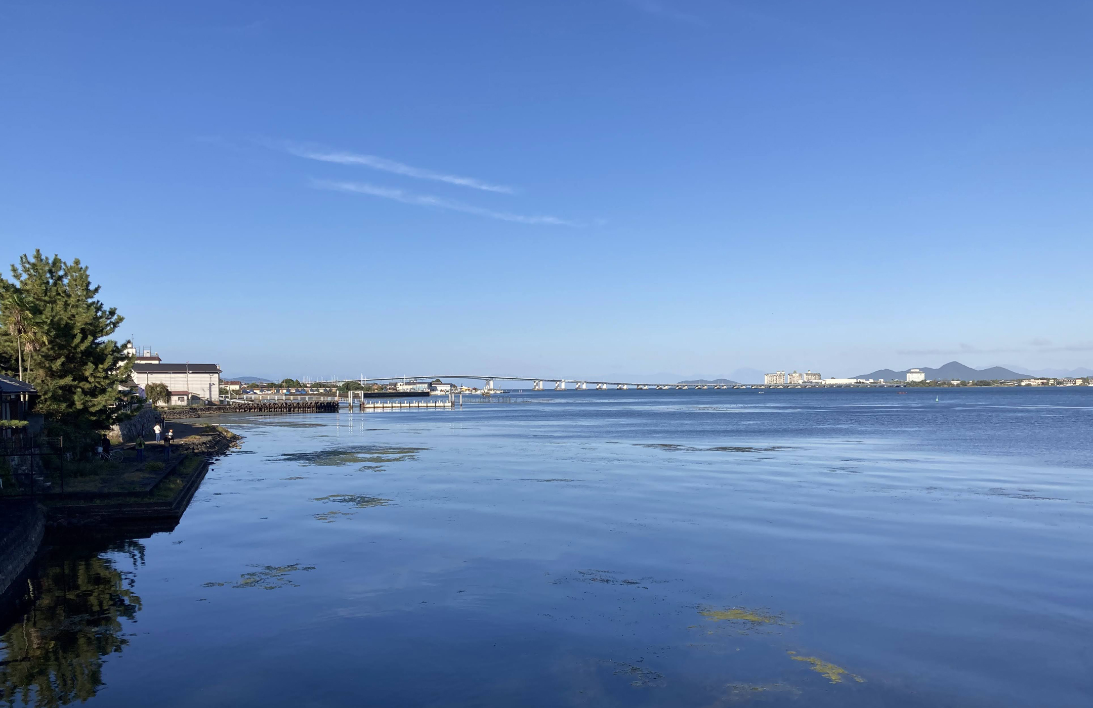 琵琶湖の景色